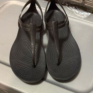 CROCS Black Women's Sandals